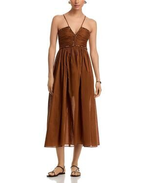 alc penny satin maxi dress A.L.C. Penny Dress